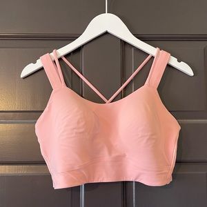 Lululemon Dew Pink Like A Cloud Sports Bra 10 D/DD Longline